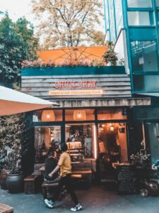 Delicious food that's always a hot commodity served at Chum Chay, a vegan restaurant in Cologne.