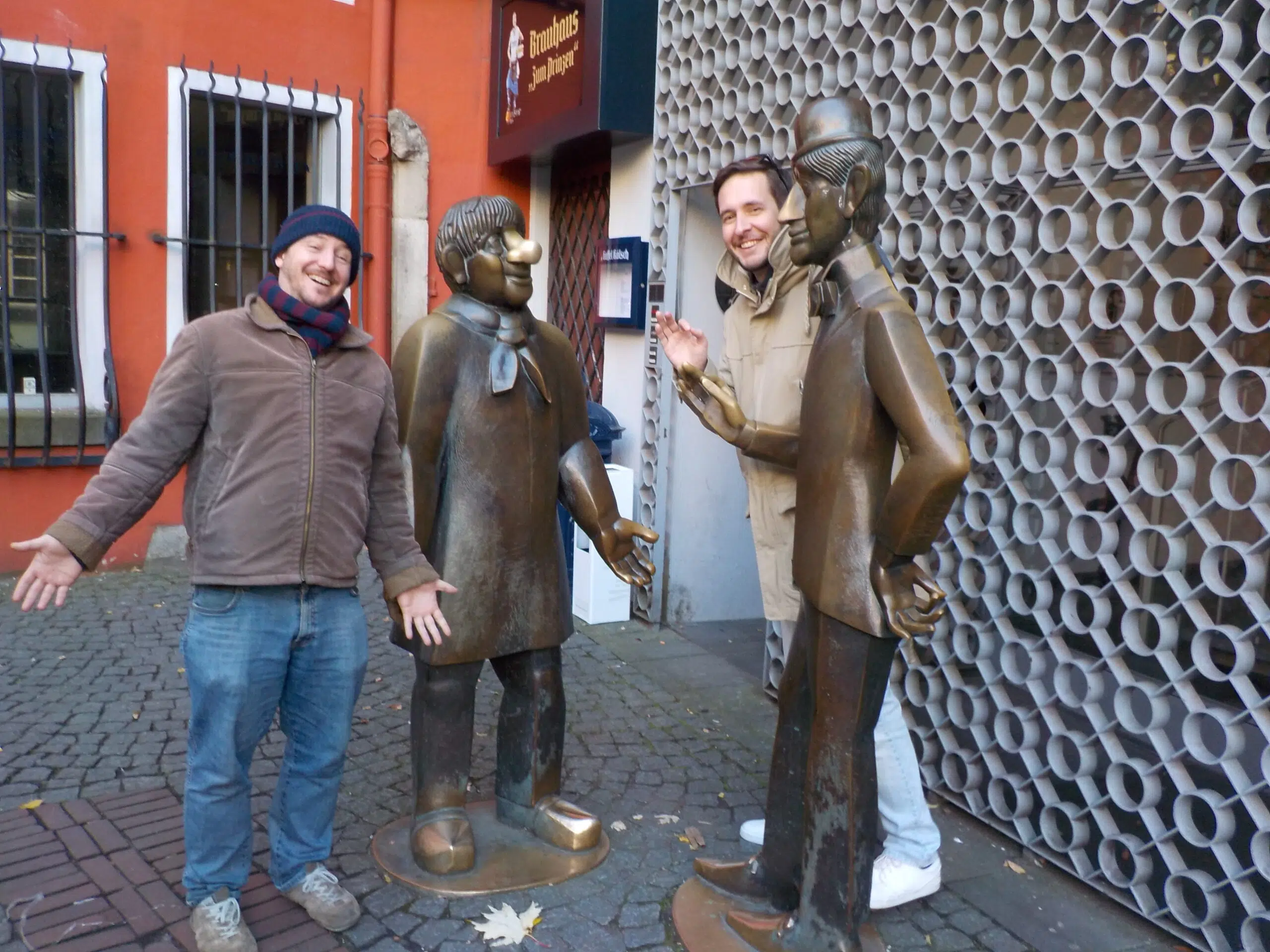 Matthias and Florian, co-founders of Freewalk Cologne, 2015